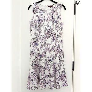 Marchesa Voyage Floral Sleeveless Dress